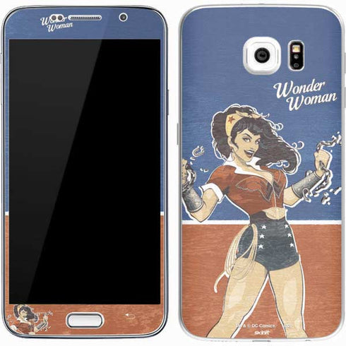DC Comics Bombshells Wonder Woman Bombshell Galaxy S7 Skin