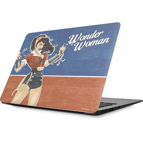 DC Comics Bombshells Wonder Woman Bombshell Apple MacBook Skin