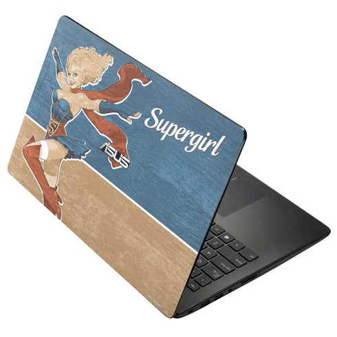 DC Comics Bombshells Supergirl Asus X502CA 15.6 Skin
