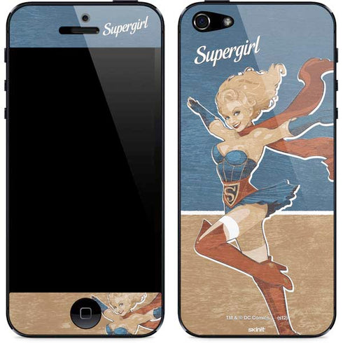 DC Comics Bombshells Supergirl iPhone 5/5s/5SE Skin
