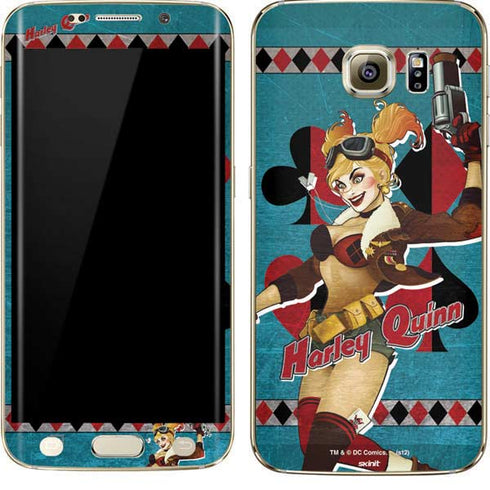 DC Comics Bombshells Harley Quinn Galaxy S7 Edge Skin