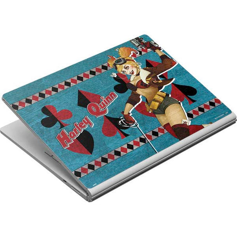 DC Comics Bombshells Harley Quinn Surface Book Skin