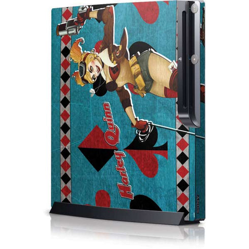 DC Comics Bombshells Harley Quinn Playstation 3 & PS3 Slim Skin