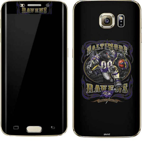 Liquid Blue NFL Baltimore Ravens Running Back Galaxy S7 Edge Skin