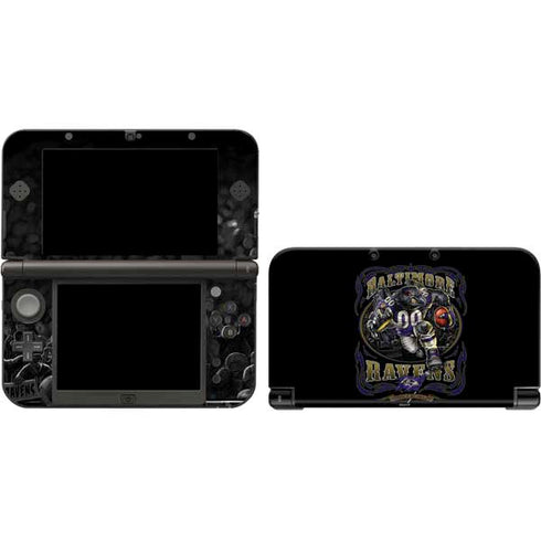 Liquid Blue NFL Baltimore Ravens Running Back 3DS XL 2015 Skin