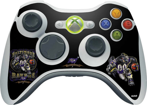 Liquid Blue NFL Baltimore Ravens Running Back Xbox 360 Wireless Controller Skin