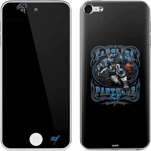Liquid Blue NFL Carolina Panthers Running Back Apple iPod Skin