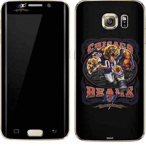 Liquid Blue NFL Chicago Bears Running Back Galaxy S7 Edge Skin