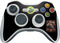 Liquid Blue NFL Cleveland Browns Running Back Xbox 360 Wireless Controller Skin