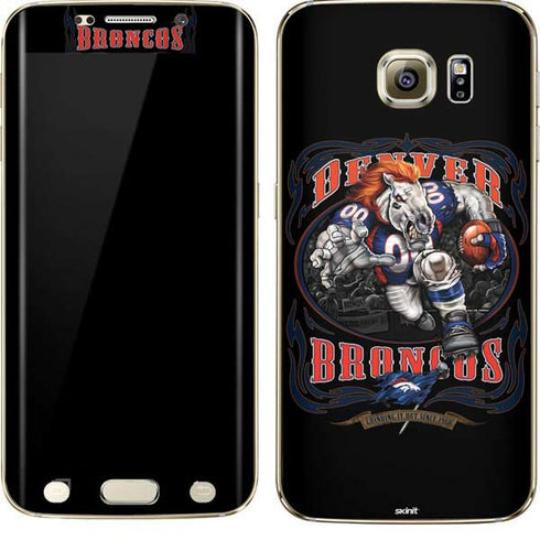 Liquid Blue NFL Denver Broncos Running Back Galaxy S7 Edge Skin