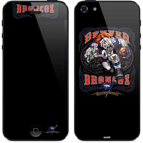 Liquid Blue NFL Denver Broncos Running Back iPhone 5/5s/5SE Skin
