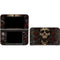 Liquid Blue Skull Entwined with Roses 3DS XL 2015 Skin