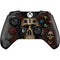Liquid Blue Skull Entwined with Roses Xbox One Controller Skin