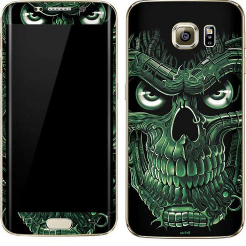 Liquid Blue Terminator Dragon Galaxy S7 Edge Skin