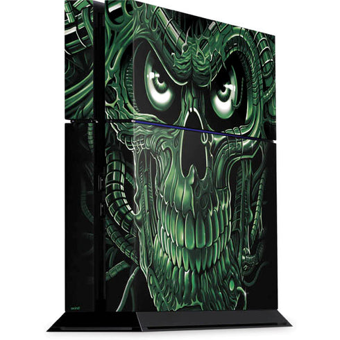 Liquid Blue Terminator Dragon PS4 Console Skin