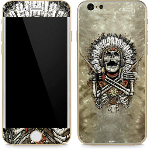 Liquid Blue Tribal Beats iPhone 6/6s Skin