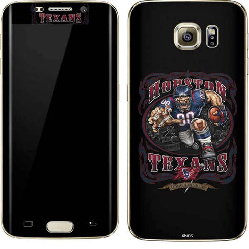 Liquid Blue NFL Houston Texans Running Back Galaxy S7 Edge Skin