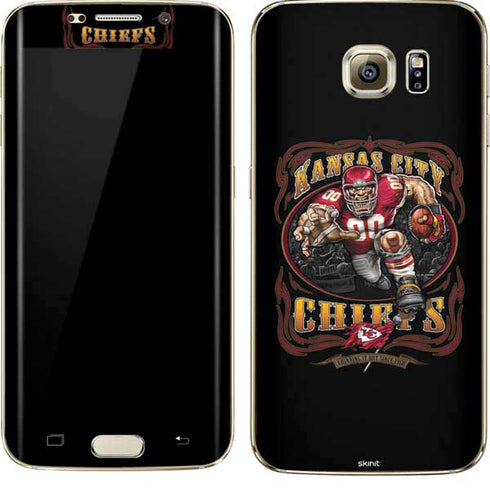 Liquid Blue NFL Kansas City Chiefs Running Back Galaxy S7 Edge Skin