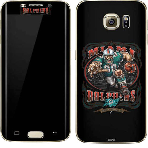 Liquid Blue NFL Miami Dolphins Running Back Galaxy S7 Edge Skin
