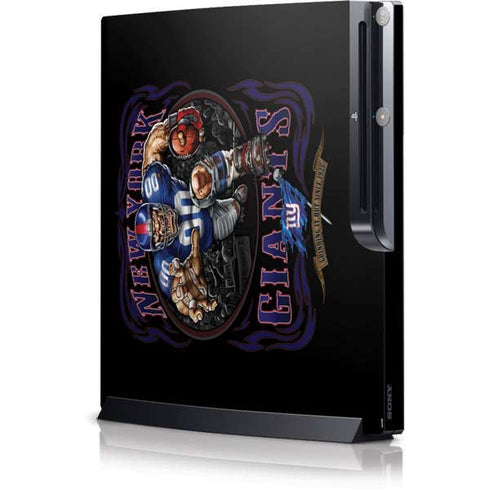 Liquid Blue NFL New York Giants Running Back Playstation 3 & PS3 Slim Skin