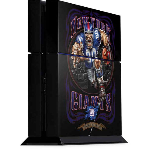 Liquid Blue NFL New York Giants Running Back PS4 Console Skin