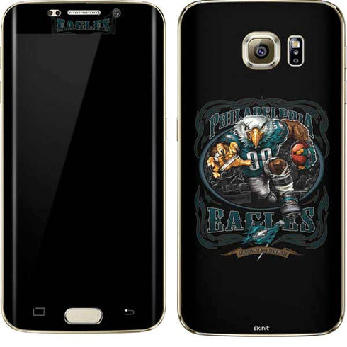 Liquid Blue NFL Philadelphia Eagles Running Back Galaxy S7 Edge Skin