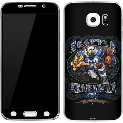Liquid Blue NFL Seattle Seahawks Running Back Galaxy S7 Skin