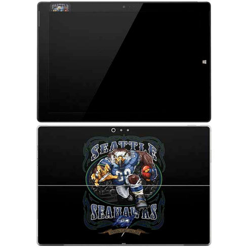 Liquid Blue NFL Seattle Seahawks Running Back Surface Pro 3 Skin