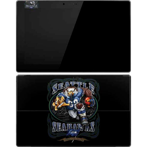 Liquid Blue NFL Seattle Seahawks Running Back Surface Pro Tablet Skin