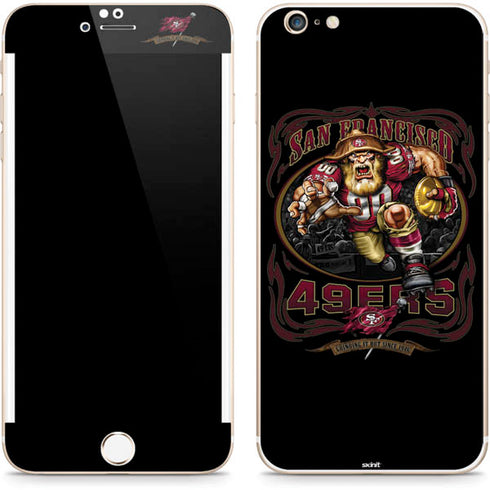 Liquid Blue NFL San Francisco 49ers Running Back iPhone 6/6s Plus Skin