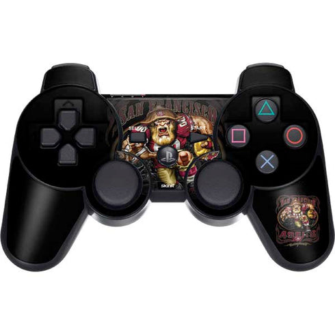 Liquid Blue NFL San Francisco 49ers Running Back PS3 Dual Shock wireless controller Skin