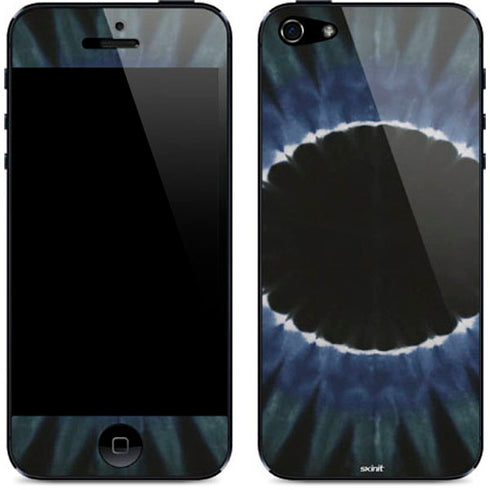 Liquid Blue Tie Dye - Sunflower iPhone 5/5s/5SE Skin