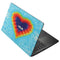 Liquid Blue Tie Dye Heart Asus X502CA 15.6 Skin