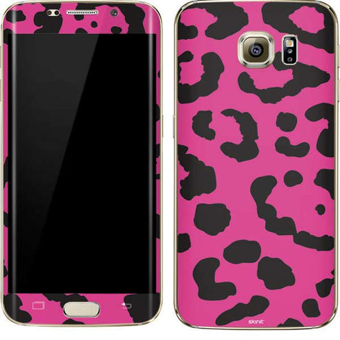 Rosy Leopard Galaxy S7 Edge Skin