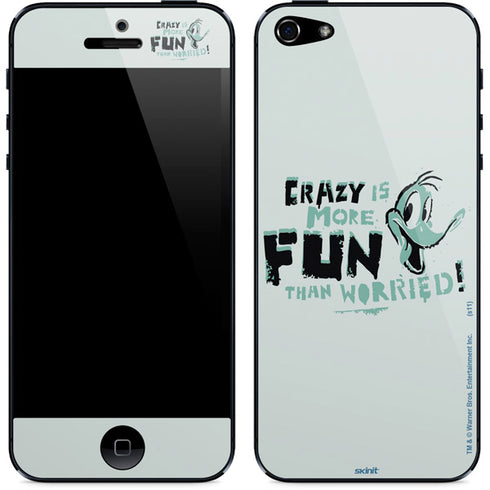 Looney Tunes Daffy Duck Crazy iPhone 5/5s/5SE Skin