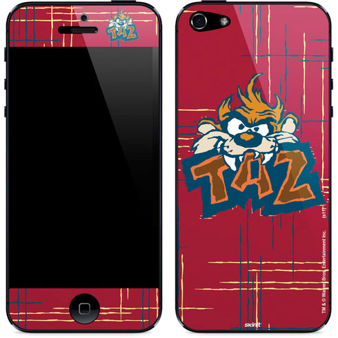 Looney Tunes Tasmanian Devil Bite iPhone 5/5s/5SE Skin