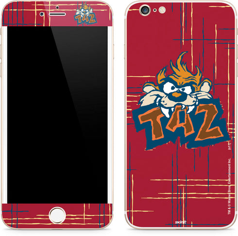 Looney Tunes Tasmanian Devil Bite iPhone 6/6s Plus Skin