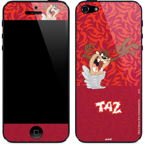 Looney Tunes Tasmanian Devil Swirl iPhone 5/5s/5SE Skin