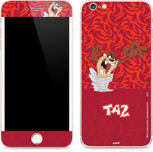 Looney Tunes Tasmanian Devil Swirl iPhone 6/6s Plus Skin