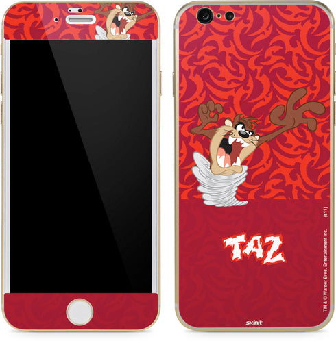 Looney Tunes Tasmanian Devil Swirl iPhone 6/6s Skin