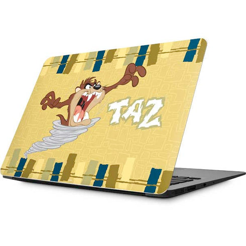 Looney Tunes Tasmanian Devil Swirl Cream Apple MacBook Skin