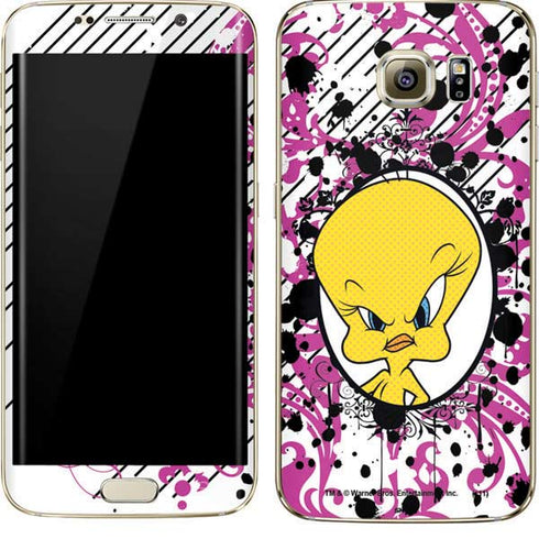 Looney Tunes Tweety Bird with Attitude Galaxy S7 Edge Skin