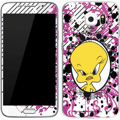 Looney Tunes Tweety Bird with Attitude Galaxy S7 Skin