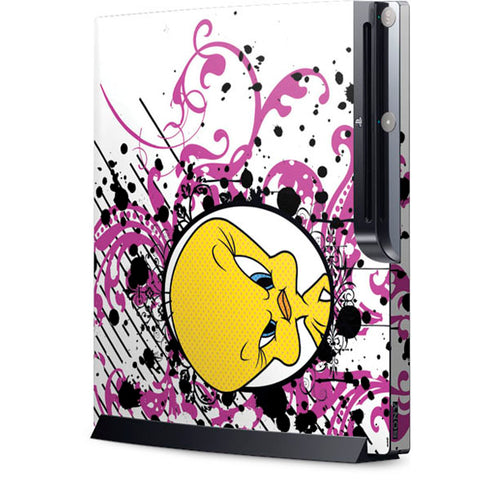 Looney Tunes Tweety Bird with Attitude Playstation 3 & PS3 Slim Skin