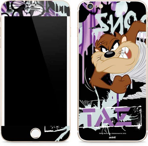 Looney Tunes Splatter Paint Tasmanian Devil iPhone 6/6s Plus Skin