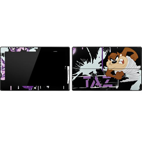 Looney Tunes Splatter Paint Tasmanian Devil Surface Pro Tablet Skin