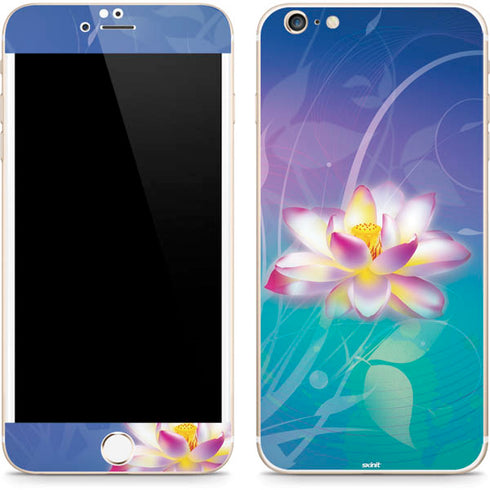 Lotus Floral Pattern iPhone 6/6s Plus Skin