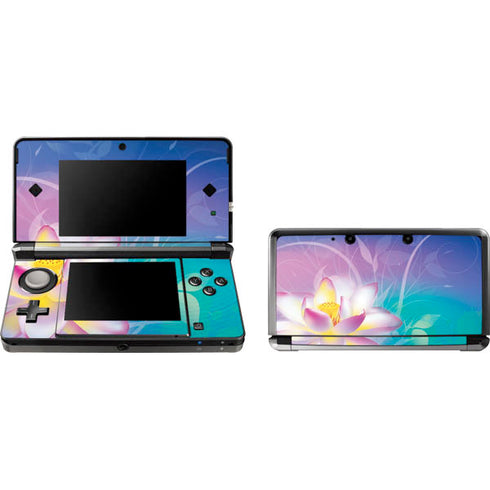 Lotus Floral Pattern 3DS (2011) Skin