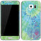 Liquid Blue Tie Dye Peace Heart Galaxy S7 Skin