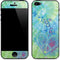 Liquid Blue Tie Dye Peace Heart iPhone 5/5s/5SE Skin